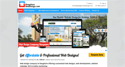 Desktop Screenshot of bangalorewebdesign.com